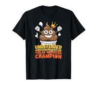 Undefeated Massive Dump Division Toilet Clogging Champion Camiseta