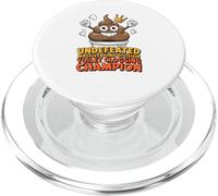 Undefeated Massive Dump Division Toilet Clogging Champion PopSockets PopGrip para MagSafe