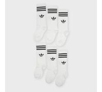 Undefined Brand 6 PACK - 3 Stripes Crew blanco 25-27