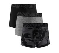 Under Armour Pack de 3 Bóxers Tech Performance para Hombre, Largo de Pierna de 8 cm - Transpirable, Absorbe la Humedad, Tacto Suave, Comodidad Todo el Día