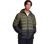 Chaqueta con capucha Under Armour Legend Down para hombre Marine OD Verde / Negro / Negro S