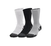 Calcetines de caña media Under Armour Performance Tech™ unisex - Paquete de 3 Mod Gris / Blanco / Jet Gris XL