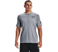 Under Armour ABC - Camiseta de Manga Corta para Hombre, diseño de Camuflaje, Acero Medium Heather (035)/Negro, M