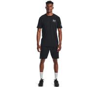 Under Armour ABC - Camiseta de Manga Corta para Hombre, diseño de Camuflaje, Negro (002)/Acero, L