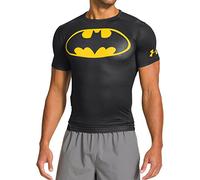 Under Armour Alter Ego Comp SS Camiseta Deporte, Hombre, Negro (Black), MD