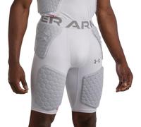 Under Armour Armadura para el día del Juego Pantalón de fútbol, Unisex, Blanco, L