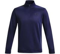 Under Armour Forro Polar de 1/4 Cremallera Tops, (410) Midnight Navy/Black, Large para Hombre