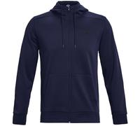 Under Armour Armourfleece Full Zip Hoodie Tops de Forro Polar, (410) Midnight Navy/Black, Medium para Hombre
