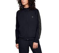 Under Armour Athlete Recovery Travel Parte Superior del Calentamiento, Mujer, Negro, LG