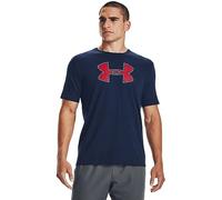 Under Armour Big Logo Ss - Camiseta ligera de manga corta para hombre, color Academia/Rojo, talla L