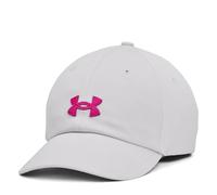 Under Armour Blitzing Cap Adjustable Gorro/Sombrero, (015) Halo Gray / / Astro Pink, Talla única para Mujer