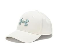 Under Armour Blitzing Cap Stretch Fit Gorro/Sombrero, (279) Piedra/Verde sílice, Medium/Large para Hombre