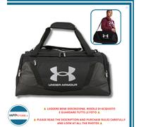Under Armour Bolsa UA Undeniable 5.0 Mediana 58L Negra, Resistente Y Espaciosa