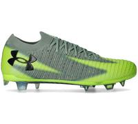 Under Armour - Bota de fútbol Shadow Elite 3 FG, Unisex, Green, 10 USA