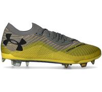 Under Armour - Bota de fútbol UA Shadow Elite 2.0 FG, Unisex, Grey, 11 USA