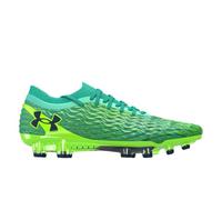 Under Armour Botas de fútbol UA Magnetico Elite 5 FG para hombre, ajuste personalizado y tracción mejorada, Verde Modehyper Green, 12.5