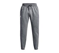 UNDER ARMOUR Pantalón deportivo 'Essential' gris moteado / blanco XS gris moteado / blanco