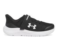 Under Armour Boy's UA BPS Pursuit 4 AC Running Shoe, Negro, Blanco y Negro, 34 EU