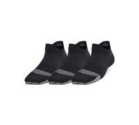 Calcetines invisibles con presilla Under Armour Breathe para mujer - Paquete de 3 Negro / Negro / Jet Gris Talla única