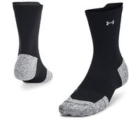 Under Armour Calcetines altos unisex Ua Ad Run Cushion 1 unidad Mid, negro, 1376076-001, MD