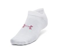 Under Armour Calcetines bajos unisex-adulto, Blanco Blanco Rosa Elixir, S