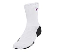 Under Armour Calcetines Medios Project Rock Playmaker para Hombre (GT28835)