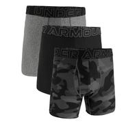 UNDER ARMOUR Calzoncillo boxer gris / negro M EUR