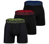 UNDER ARMOUR Calzoncillo deportivo azul / kiwi / rojo oscuro / negro S azul / kiwi / rojo oscuro / negro