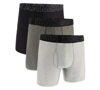 UNDER ARMOUR Calzoncillo deportivo gris / gris moteado / negro L gris / gris moteado / negro