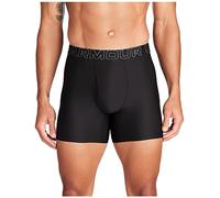 Under Armour Multi-Pack Performance Tech Mesh Boxerjock Brief, 6" Inseam, All-Day Comfort Ropa Interior de Hombres, Negro sólido-Paquete de 3 núcleos, L
