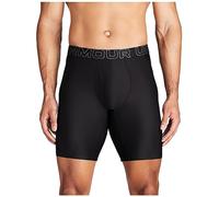 Under Armour Calzoncillos tipo bóxer Performance Tech de pierna larga para hombre, entrepierna de 9 pulgadas, comodidad durante todo el día, Negro sólido - Paquete de 3 núcleos, XXX-Large