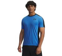 Under Armour UA HG Wordmark SS Hombres Camiseta De Manga Corta Azul XXL