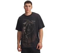 UNDER ARMOUR Camiseta de hombre The Rock Washed negro | XL