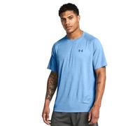 Under Armour Camiseta de Manga Corta con Textura para Hombre, Azul Horizonte/Azul Tech, M