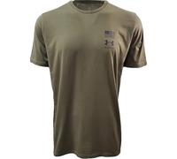 Under Armour Camiseta de Manga Corta para Hombre Freedom Flag Variation, (390) Marine Od Green/Black, Small