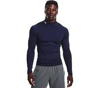 Under Armour Camiseta de Manga Larga para Hombre, (410) / Midnight Navy/White, XXL