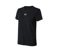 UNDER ARMOUR Camiseta de mujer, corte ancho (Negro, M)