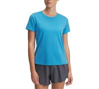 Under Armour Camiseta UA Launch manga corta reflectante Azul Éter/Turquesa M para mujer
