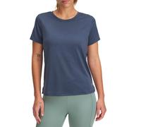 Under Armour UA Launch Shortsleeve Camiseta, Gris aguanieve/Reflectante, S para Mujer