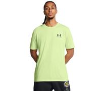 Under Armour Camiseta deportiva de manga corta para hombre, (304) Morph verde/negro, X-Small