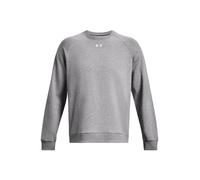 Under Armour Camiseta deportiva UA Rival Fleece Crew Shirt Hombre Gris moteado XS
