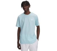 Under Armour Camiseta deportiva para hombre (494) Stream — con bloques de color — Blanco Talla S