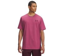 Under Armour Camiseta Deportiva para Hombre con Bloques de Color, (659) Fucsia Dusk/Dark Maroon, Small
