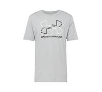 UNDER ARMOUR Camiseta funcional 'FOUNDATION' gris / negro / blanco M gris / negro / blanco