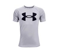 UNDER ARMOUR Camiseta funcional gris / negro 134-140 gris / negro