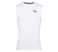 Under Armour - Camiseta sin mangas HeatGear Compression - Hombre Blanco Talla S