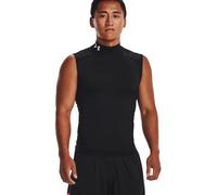 Under Armour - Camiseta Heatgear Comp Mock Sl, Hombre, Black, L