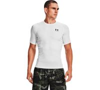 Under Armour - Camiseta HeatGear Compression, Hombre, white-black, L