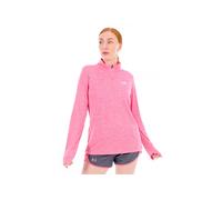 Under Armour Tech 1/2 Zip-Twist Camiseta, Super Pink/Whit, L para Mujer