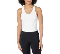 Under Armour Camiseta sin Mangas Motion para Mujer, (100) Blanco/Gris halo, XS